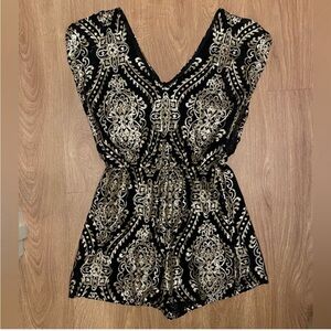 Sequin Romper want & need